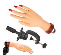 Pratica Mano Acrilico: Mano Del Pratica Flessibile Falsa, Mano Di Arte Del Per Principianti Manicure | Strumenti Manicure Professionale Manicure Art, Forniture Per Unghie, Mani