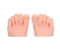 Pratica Modello Piede Falso Strumento Manicure Protesica A Silicone Morbido Mezzo Design Per Consigli Per Le Unghie Esercizio Artistico Esercizio Modello