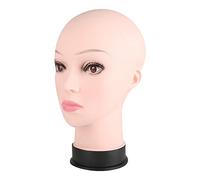 Pratica per il trucco per leapiture Mannequin Head Massaggio morbido Pratico del manichino Modello di cosmetologia Formazione per la parrucca Display per il trucco