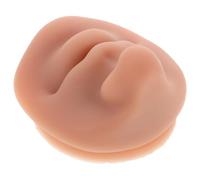 Pratica per Labbra in Silicone, Sorriso Elegante 3d | Superficie Liscia, Adatto a Piercing e Tatuaggio, Facile da Portare, per Scenari Didattici e Allenamento