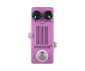 Pratica piccola chitarra riverberi pedale riverberi effetti box ricca profondità spaziale e facile da usare controlli bilancio riverberazione pedale