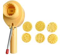 Pratica pressa manuale per Maker, set ghiaccio, stampi regolabili per pressa manuale da 25 g per stampi regolabili per le delizie autunnali