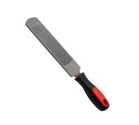 Pratica Raspa per zoccoli Equine Doppia Grana Frontali Manico Ergonomico Antiruggine Antiruggine Acciaio Farrier Strumento Doppio Lato Zoccolo Raspa