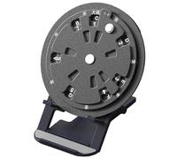 Pratica ruota di apprendimento della teoria musicale per chitarristi Costruzione in lega di alluminio migliora le abilità di progressione degli accordi per chitarra Ruota