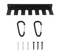 Pratica Soluzione di Stoccaggio con Ganci Multipli per Home Gym Essentials