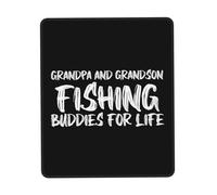 Pratica Tampone per Mouse, Grandpa And Grandson Fishing Buddies for Life Tappetino per Il Mouse antisfilacciamento Gaming Mousepad per Ufficio Laptop Computer