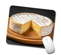 Pratica Tappetino per Il Mouse Brie Cheese Wheel Gaming Mousepad Tappetino Mouse 25x30cm per Ufficio,PC,Computer