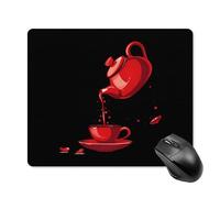 Pratica Tappetino per Il Mouse Cool Teapot And Cup Tea 25X30Cm, Tappetino per Mouse Superficie Liscia Gaming Mousepad per Notebook Ufficio Laptop