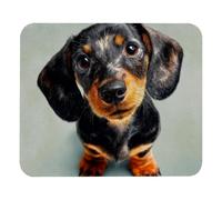 Pratica Tappetino per Il Mouse Cute Dog Dachshund Gaming Mousepad Tappetino per Mouse 25x30cm per Computer,Notebook,PC