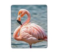 Pratica Tappetino per Il Mouse, Flamingo, antisfilacciamento Tappetini Mouse, Mousepads, 25X30cm, Casa, Laptop, PC