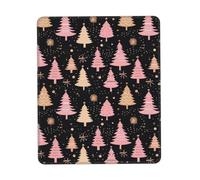 Pratica Tappetino per Il Mouse, Merry Christmas Tree, Lavabile Tappetino per Mouse, Mousepads, 25X30cm, PC, Ufficio, Computer