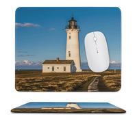 Pratica Tappetino per Il Mouse Old Lighthouse-Standard-Scale Printed 25X30Cm, Tappetino per Mouse Personalizzato Gaming Mousepad per Ufficio Pc Computer
