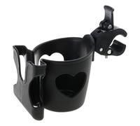 Pratica tazza per passeggino e supporto per cellulare, portabevande per passeggino, facile da installare, accessorio per passeggino per genitori attivi, portabottiglie portatile