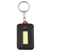 Pratica torcia abbastanza piccola da essere attaccata alle chiavi, offre un'illuminazione brillante per camminare di notte o trovare oggetti in aree buie (rosso)