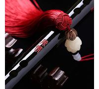 Praticare gli studenti del flauto trasversale in bambù cinese dizi G/f/e/d/c TUNE Playing Bamboo Flauto Fife strumento musicale(G)