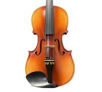 Praticare il violino Le fasce e il manico splendidamente intagliati di questo violino 4/4 hanno un suono morbido ed elegante
