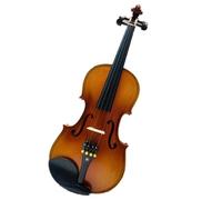 Praticare il violino Violino 4/4 fatto a mano con intarsi squisiti sulla cassa e sul retro Suono ricco e potente
