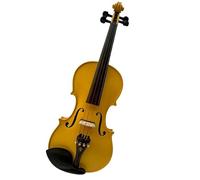 Praticare il violino Violino 4/4 in acero giallo fatto a mano con suono chiaro e ricco