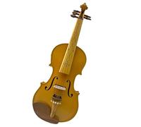 Praticare il violino Violino 4/4 in acero giallo fatto a mano con suono chiaro e ricco