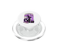Praticare le arti oscure strega gatto nero Halloween PopSockets PopGrip per MagSafe
