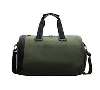 Pratiche borse da viaggio in tessuto Oxford Dry Wet Design di grande capacità per fitness nuoto viaggi d'affari borse da viaggio con scomparto resistente all'acqua, Verde, Bellezza di massa