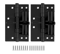 Pratiche cerniere a molla di allineamento da 10,2 cm per chiusura automatica della porta con posizionamento a 90 gradi in elegante finitura per porta di casa hardware