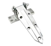 Pratiche cerniere reversibili per porte di raffreddamento commerciali con ascensore assistito a molla e Zines Costruzione in lega Hardware per porta congelatore