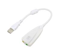 Pratiche schede audio esterne USB per cuffie da gioco Auricolare Laptop Nessun driver richiesto Scheda audio convertitore di canali 5Hv2