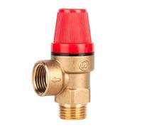 Pratiche valvole a membrana DN15 da 1/2 pollici valvole limitatrici di pressione in ottone accessorio per acqua olio e valutazione installazione verticale orizzontale