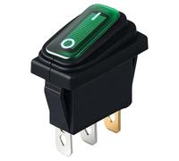 Pratici Interruttori a Bilanciere Impermeabili IP65 16A Con Indicatori Luminosi Per Elettrodomestici E Apparecchiature Industriali