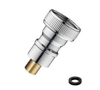 Pratici miscelatori Adattatore per tubo flessibile per flussi d'acqua Connettori per rubinetto Accessorio da bagno per tubo da giardino Attacco rapido per miglioramento domestico Idraulico