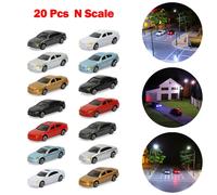Pratici modellini auto arredamento casa realizzati con led 1:150 modellismo ferr