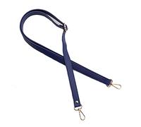 Pratico 138 centimetri Regolabile PU Leather Bag Strap Per Crossbody Borse Donne Borsa A Tracolla Accessori Borsa Regolabile Maniglia, Fibbia in oro blu scuro