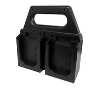 Pratico 18V Portabatterie Robusto Rack Organizza 4/6 Celle Sicuro Design Risparmio di Spazio Robusto Accessori per Utensili Elettrici