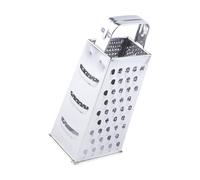 Pratico 430 Acciaio Antiruggine 4 Laterali Grattugia Affettatrici Verdure Manico Ergonomico Strumento di Preparazione Verdure Efficiente Manico Piatto Ergonomico Strumento da Cucina