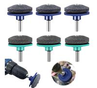 Pratico 6PCS Pietre per Affilare Rasaerba Migliora Flussi di Lavoro Giardinaggio
