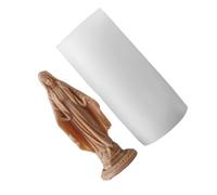 Pratico accessorio in silicone robusto per forniture artigianali statuette vergini Marys in resina e gesso silicone riutilizzabile
