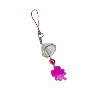 Pratico Acrilico Clovers Foglia Catena Mobile Con Crisps Suono Accessorio Portatile Buona Fortuna Fascino Per Le Donne Alla Moda