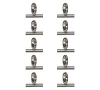 Pratico adattatore per ciondolo a perno antiruggine multiuso per uso quotidiano in acciaio da pin a ciondolo Trasforma, 15mm, come descritto