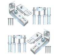Pratico Bi Fold Ripostiglio Porta Hardware Kit Riparazione 2 Pack for Comodo