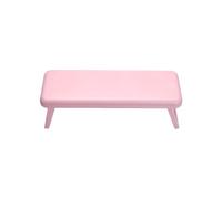 Pratico bracciolo per manicure Cuscino in plastica per mani per nail art con pratico supporto per unghie pieghevole facile da pulire Pratico bracciolo