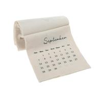 Pratico calendario da parete 2025 in tessuto, unico calendario 2025, per pianificazione quotidiana in spazi abitativi e aree di lavoro in aula educativa