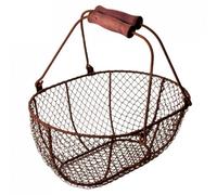Pratico Cesto IN Rete Metallica: Indicatore Ernte- E Transportlösung per Gärtner