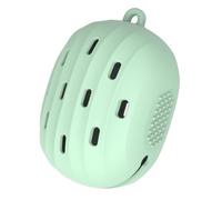 Pratico contenitore in silicone per spugnette per trucchi, protegge i tuoi strumenti, adatto per i viaggi, Verde