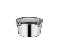 Pratico contenitore per alimenti in acciaio inox 316 con coperchio sigillato, ciotola resistente alla corrosione, pratico organizer per la conservazione degli alimenti con grande capacità