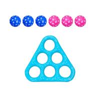 Pratico disco galleggiante coinvolgente forma esagonale/triangolare adatto per piscine semplice ma duro PVC costruzione piscina gioco di lancio