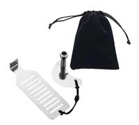 Pratico dispositivo di sicurezza per porte facile da trasportare con borsa di stoccaggio, accessorio adatto per soggiorni a breve termine uso quotidiano strumento di sicurezza della porta