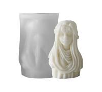 Pratico e robusto stampo in silicone per scultura divinità, accessorio per la casa per creazioni artigianali in gesso e resina, uso quotidiano