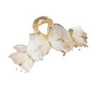 Pratico fermaglio per capelli in acrilico con disegni unici a farfalla per donne accessorio per capelli alla moda per casa ufficio festa