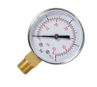 Pratico filtro for piscina spa, manometro 'acqua, mini 0-60 PSI, 0-4 bar, montaggio laterale, filettatura del tubo da 1/4 di pollice NPT
